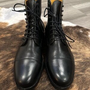 Beckett Simonon Lorenzo Black Leather Boots | Size 10.5 | Excellent Condition